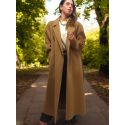 Manteau Laine Long  Lou Andrea LOU202208-CAMEL