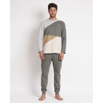 Pyjama Pantalon & Manches Longues, 62778-CAQUI 2