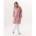 flannel plush dressing gown, Essentiel, Le Chat ESSENTIELH56B-2271