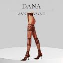 Collant Résille Fantaisie, Dana, Pierre Mantoux 822428-9000
