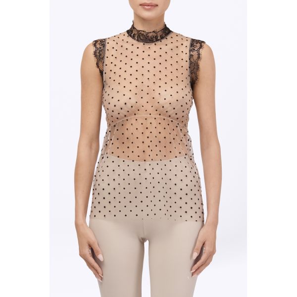 Sleeveless sweater, Safra, Pierre Mantoux 1210M-5643