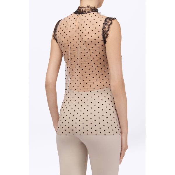Sleeveless sweater, Safra, Pierre Mantoux 1210M-5643