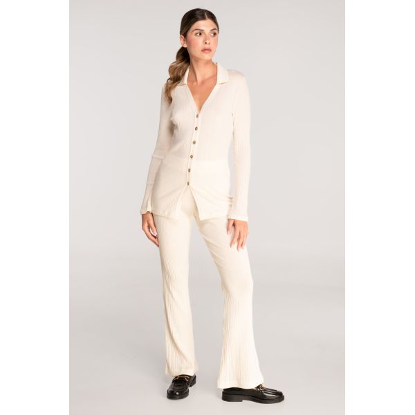 Veste Boutonnée Manches Longues, Oscalito 7462-012