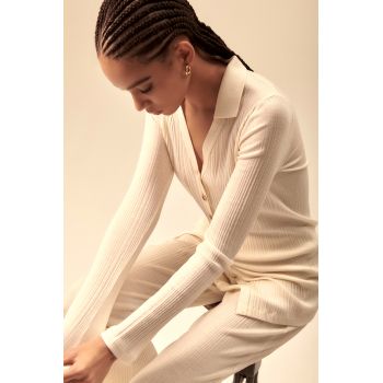 Veste Boutonnée Manches Longues, Oscalito 7462-012 2