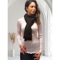 Tubular scarf in extrafine wool and pure silk, Oscalito 3435-338