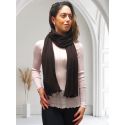 Tubular scarf in extrafine wool and pure silk, Oscalito 3435-338