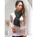 Tubular scarf in extrafine wool and pure silk, Oscalito 3435-932