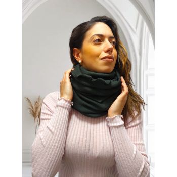 Echarpe Plissé Laine et Soie, Oscalito 3435-932 2