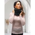 Tubular scarf in extrafine wool and pure silk, Oscalito 3435-932