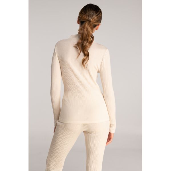 Pull Col Montant Manches Longues, Oscalito 7466-012