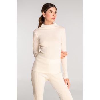 Pull Col Montant Manches Longues, Oscalito 7466-012