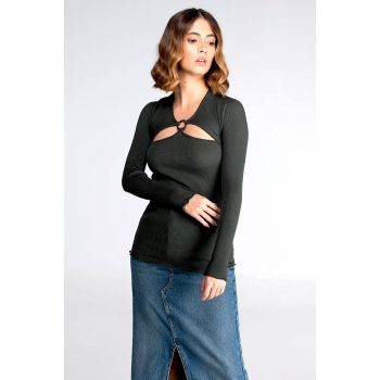 Long sleeved crew neck sweater, Oscalito 7471-932