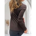 Pull Col Montant Manches Longues, Oscalito 7466-338