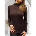 Pull Col Montant Manches Longues, Oscalito 7466-338