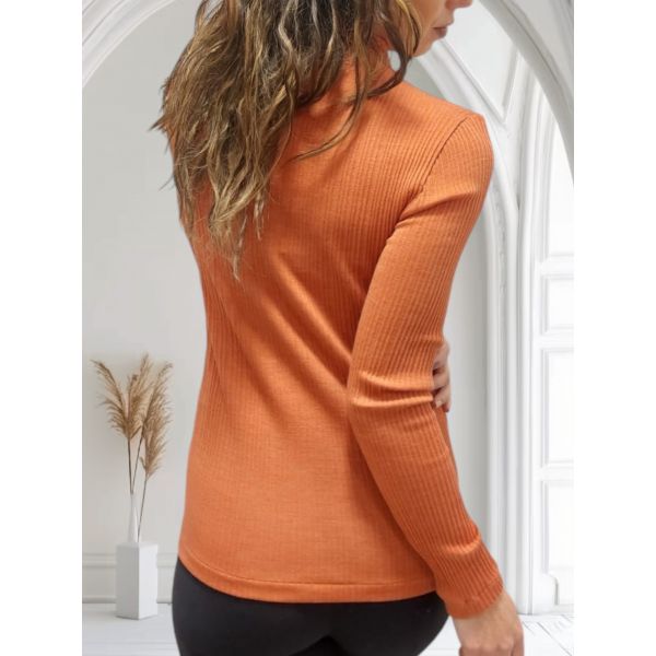 Pull Col Montant Manches Longues, Oscalito 7466-680