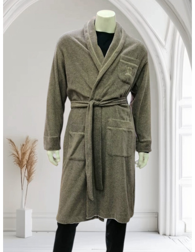 Robe De Chambre, Zayd, Peignora 21H20001-TAUPE