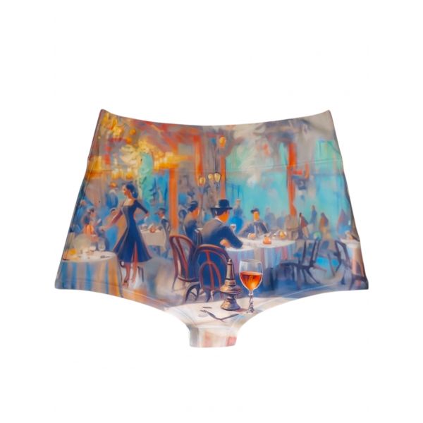 Slip Taille Haute & Beach, Cafe Romance, Happy Undies CAFE ROMANCE HIGH