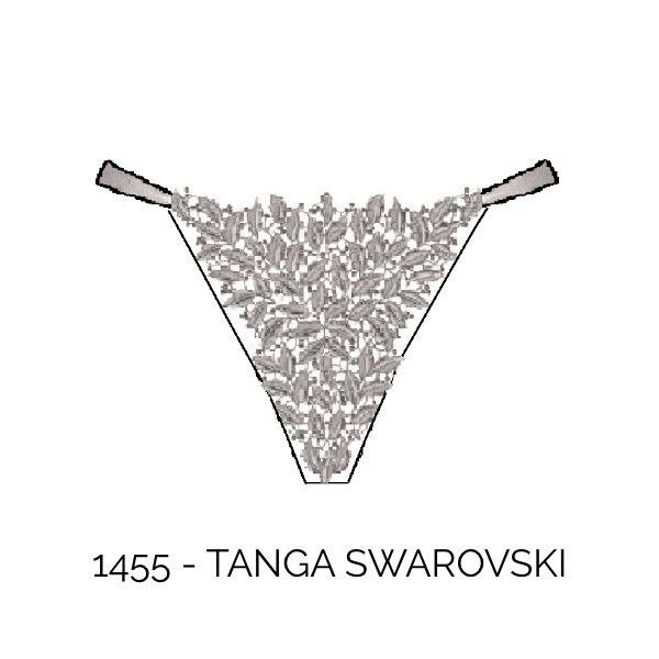 Tanga Swarovski, Luxury Bijoux, Ambra 1455-616