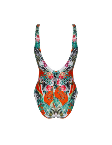 Maillot de Bain 1 Pièce Nageur Maintien Ouvert, Echappée Libre - Tropic, Lise Charmel ABB6987-ET