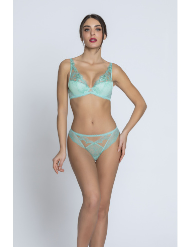 Soutien-Gorge 1/2 Mousse Fantaisie, Princesse Iris - Aqua, ACH7081-PA