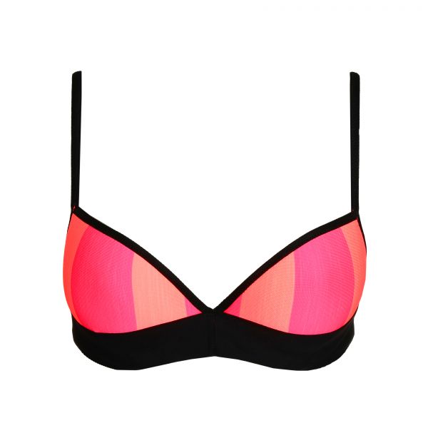 Balconette bikini top, Lin - Neon Fiesta, Sarda 3600323-NEF