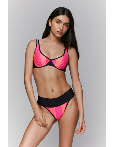 Bikini briefs, Lin - Neon Fiesta, Sarda 3600350-NEF