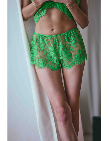 Ensemble Caraco & Short Dentelle, Appoline, Marjolaine 3APO4001/5002-0039