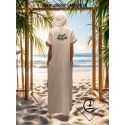 Robe Sahel, Soleil Noir, ROBESAHESOL-BEIGE