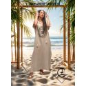 Robe Sahel, Soleil Noir, ROBESAHESOL-BEIGE