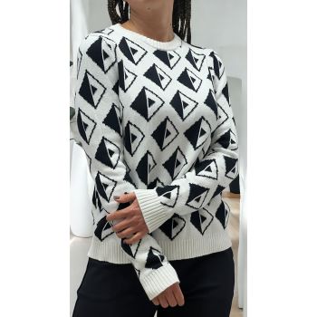 Pull, Levico - Blanc Jacquard, Max Mara LEVICO-004