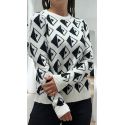 SWEATER, Levico - Blanc Jacquard, Max Mara LEVICO-004