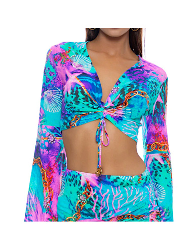 Crop Top, Treasure, Luli Fama L806J73-111
