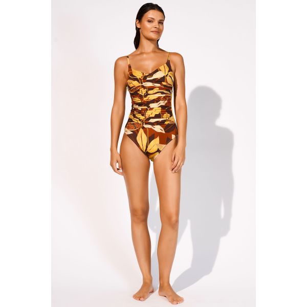 Maillot de Bain 1 Pièce, Folio - Bottanic Copper, Maryan Mehlhorn 4316611-343