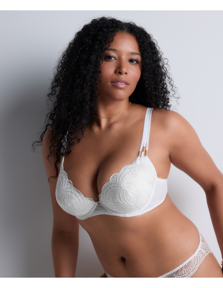 Soutien-Gorge Plunge, Vibes - Pearl, Aubade 2BN08-PEAL