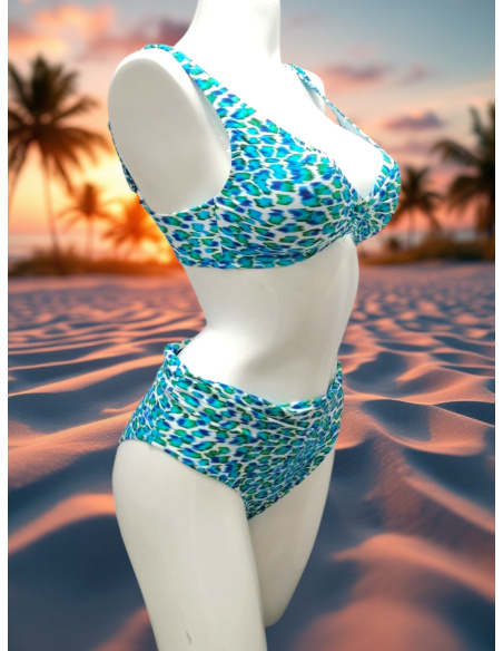 Haut de Maillot De Bain Lionnel, Nassau, Tessy Beachwear T115/08-01