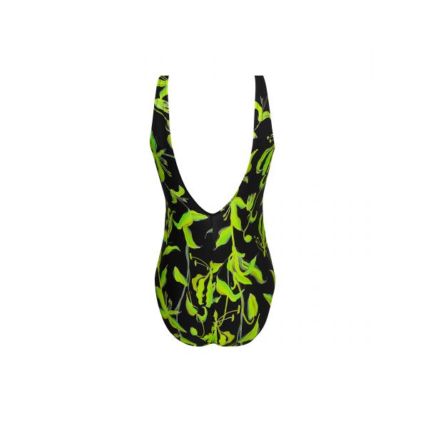 Maillot de Bain 1 Pièce Maintien Ouvert, Fleurs de Nuit, Lise Charmel ABB6988-NL