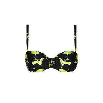 Haut de Maillot de Bain Bandeau coque, Fleurs de Nuit - Luciole, Lise Charmel ABB5088-NL 2