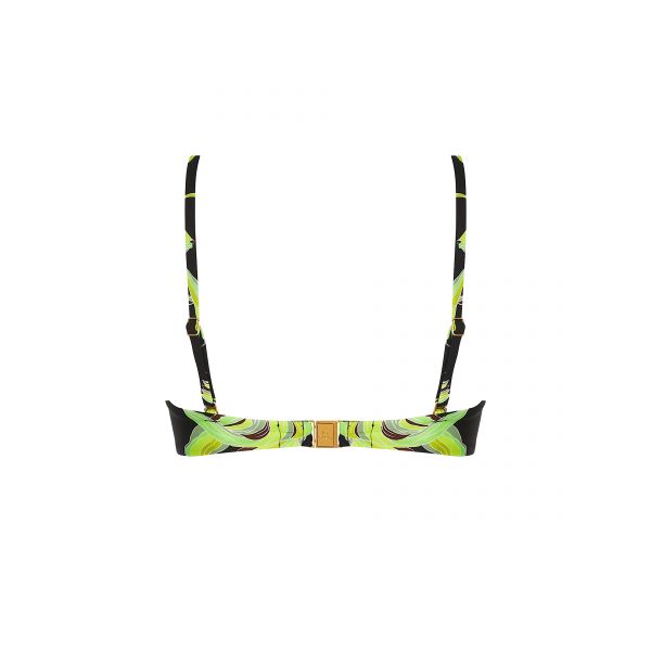 Haut de Maillot de Bain Bandeau coque, Fleurs de Nuit - Luciole, Lise Charmel ABB5088-NL