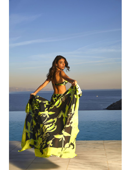 Bas de Maillot de Bain Slip, Fleurs de Nuit - Luciole, Lise Charmel ABB0388-NL