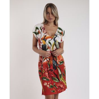 Robe de Plage Manches Courtes, Ad Leisure 19925-000154 2