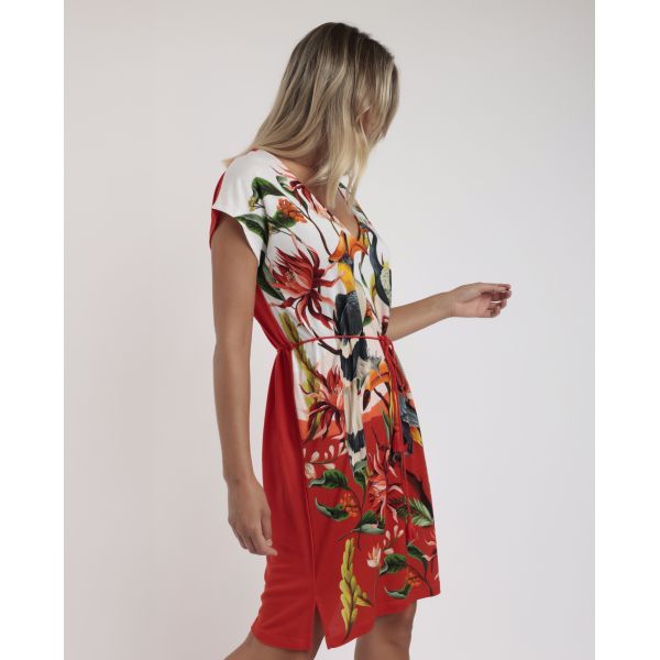 Robe de Plage Manches Courtes, Ad Leisure 19925-000154