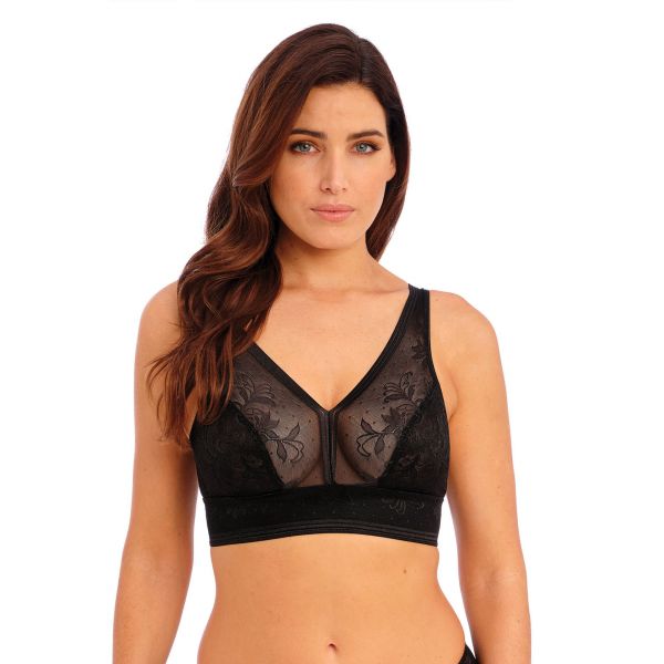 Bralette, Net Effects, Wacoal WA810340-BLK