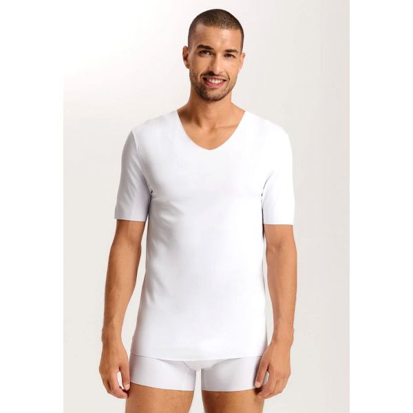 Tee Shirt Manches Courtes, Clean Cut, Hanro 073251-0101