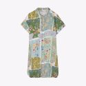 Shirt, Esterel, Le Chat ESTEREL905-WATER GREEN