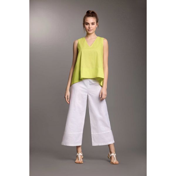 Leg Pants, Lucy, Iconique IC25-084-WHITE