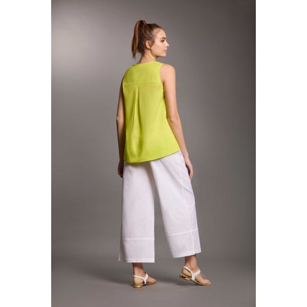 Leg Pants, Lucy, Iconique IC25-084-WHITE