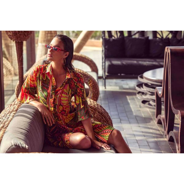 Liquette Boutonnée Manches 3/4, Romina, Iconique IC25-102