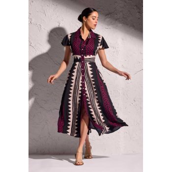 Robe Longue Boutonnée, Ionica, David DB25-112 2