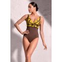 One-piece swimsuit, Ilda, David DA25-126-LIME