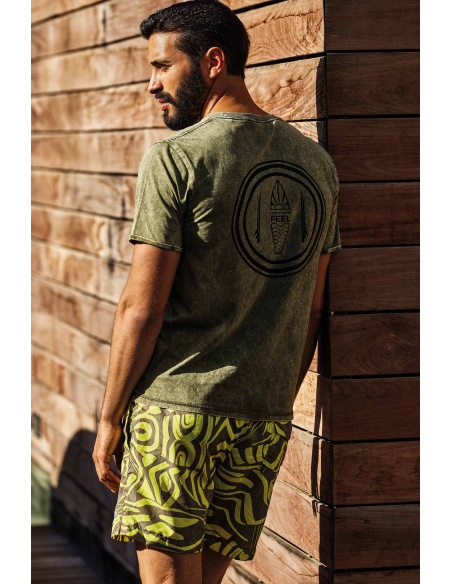 Beach Short Soft Touch, Atlantis, David DM25-012